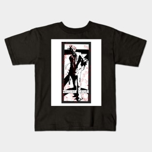 zombie mafia hitman Kids T-Shirt